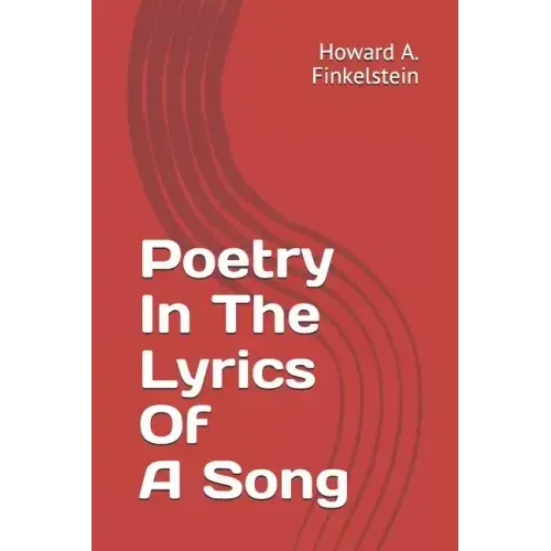 Poetry in the lyrics of a song