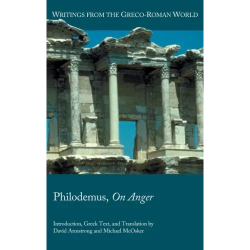 Philodemus, On Anger