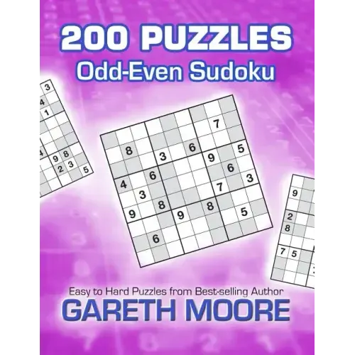 Odd-Even Sudoku: 200 Puzzles