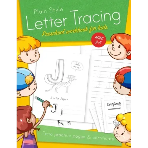 Letter Tracing Preschool workbook for kids ages 3-5: Learn to write activity workbooks, abc alphabet writing paper lines. Kindergarten preschoolers ha