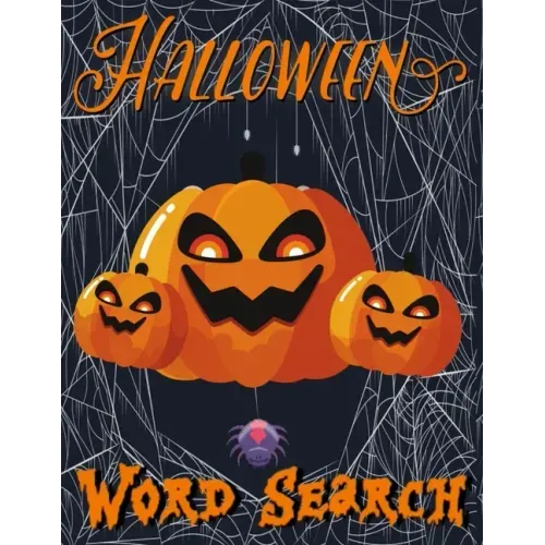 Halloween Word Search: Activity Themed Book for Kids Ages 8-12 Original Spooky Puzzle Book