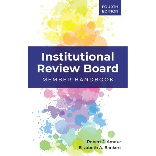 Institutional Review Board: Member Handbook