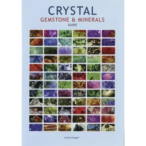 Crystal Gemstone & Minerals Guide Wall Chart