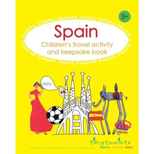 Spain! Children's Travel Activity and Keepsake Book