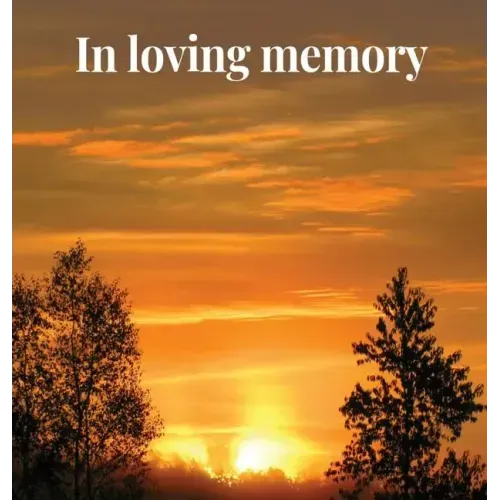 Memorial Guest Book (Hardback cover): Memory book, comments book, condolence book for funeral, remembrance, celebration of life, in loving memory fune