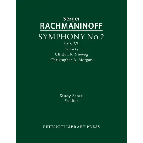 Symphony No.2, Op.27: Study score