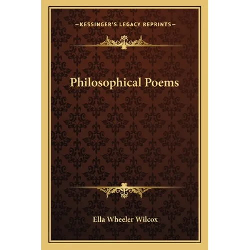 Philosophical Poems