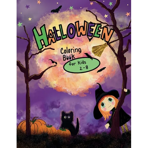 Halloween Coloring Book for Kids 2 - 8