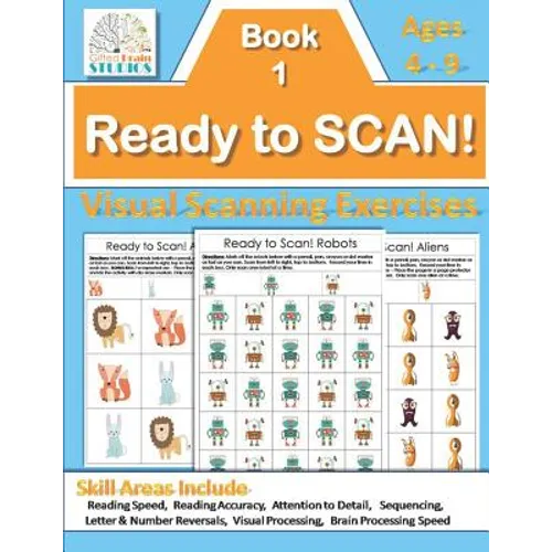 Ready to Scan! Beginners: Visual Scanning Exercises for Young Students