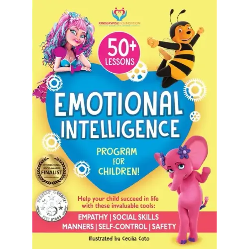 Emotional Intelligence Program for Children featuring Sparkelina: 58 Lessons (5 books in 1)