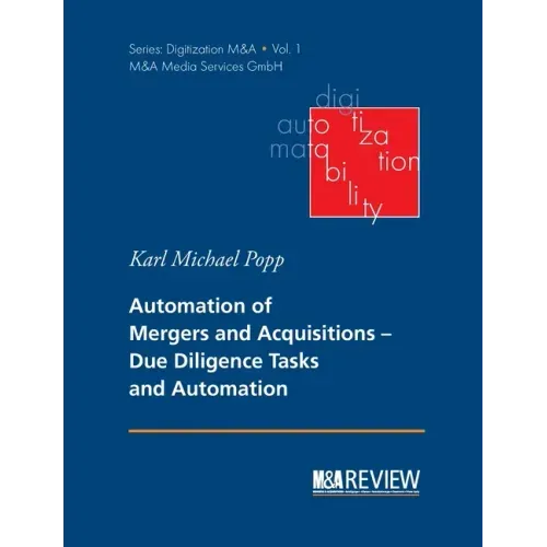 Automation of Mergers and Acquisitions: Due Diligence Tasks and Automation