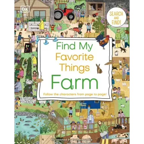 Find My Favorite Things Farm: Follow the Characters from Page to Page