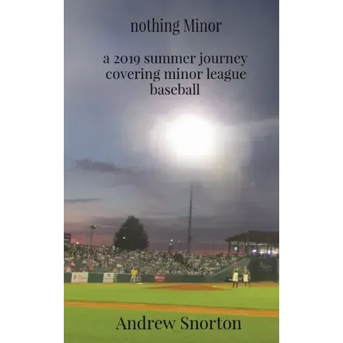 nothing Minor: a 2019 summer journey covering minor league baseball