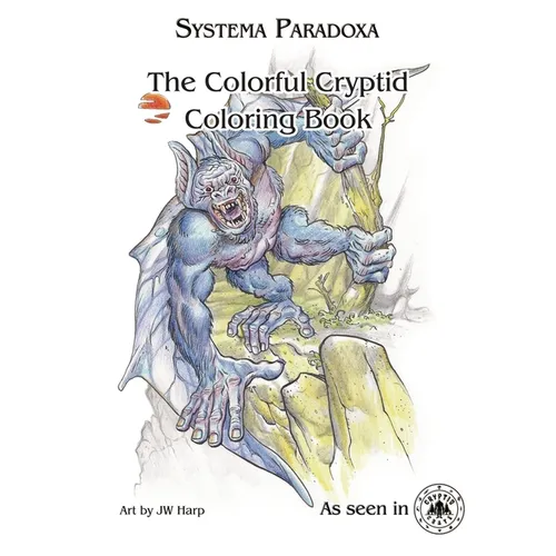 The Colorful Cryptid Coloring Book