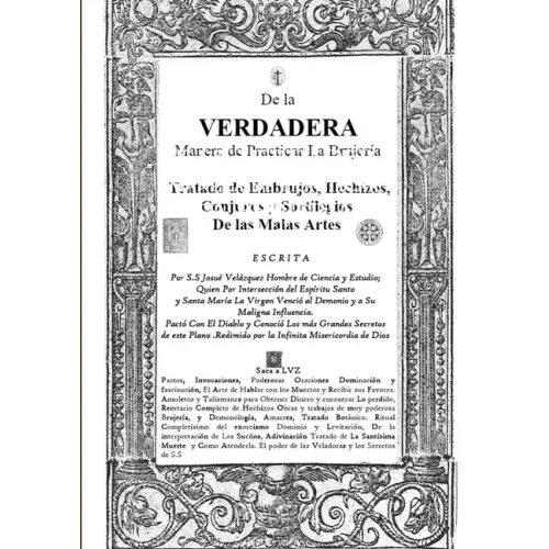 de la Verdadera Manera de Practicar La Brujeria Tomo VI