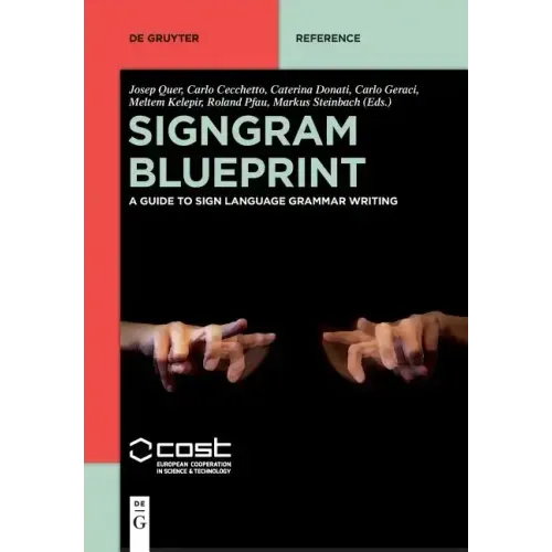 Signgram Blueprint: A Guide to Sign Language Grammar Writing