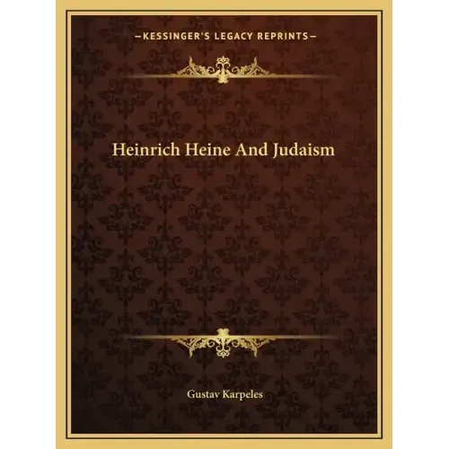 Heinrich Heine and Judaism