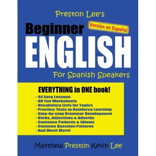 Preston Lee's Beginner English For Spanish Speakers (Versión en Español)