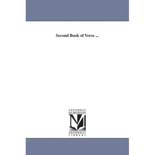 Second Book of Verse ...