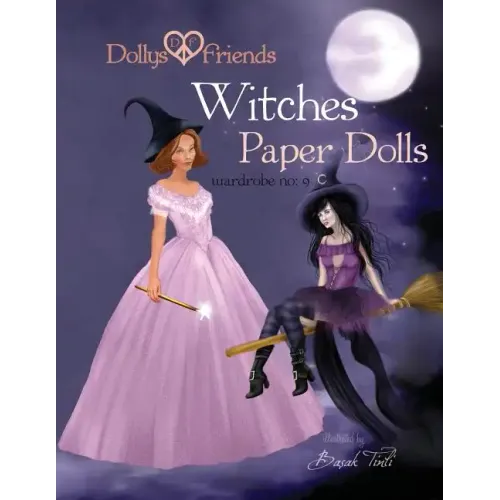 Dollys and Friends, Witches Paper Dolls, Wardrobe No: 9