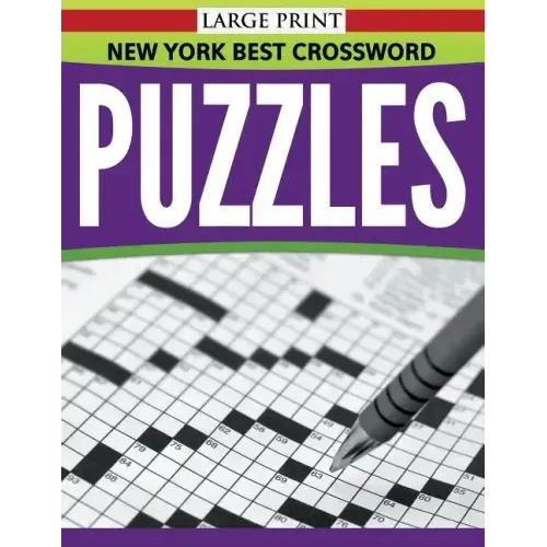 New York Best Crossword Puzzles (Large Print)