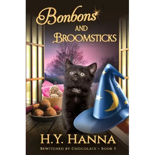 Bonbons and Broomsticks (LARGE PRINT): Bewitched By Chocolate Mysteries - Book 5