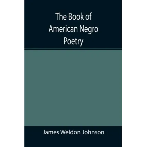 The Book of American Negro Poetry