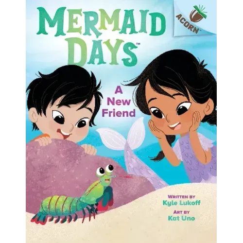 A New Friend: An Acorn Book (Mermaid Days #3)
