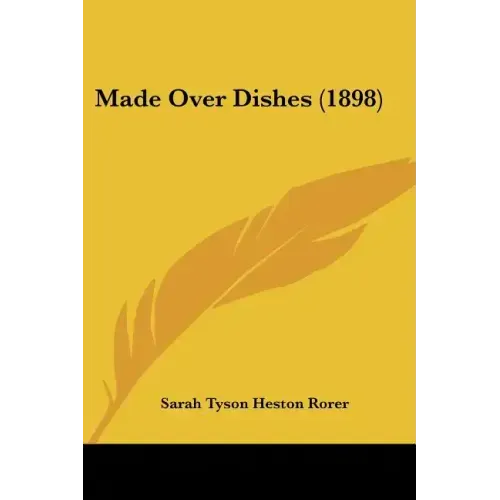 Made Over Dishes (1898)