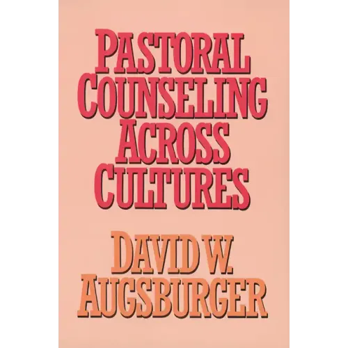 Pastoral Counseling across Cultures