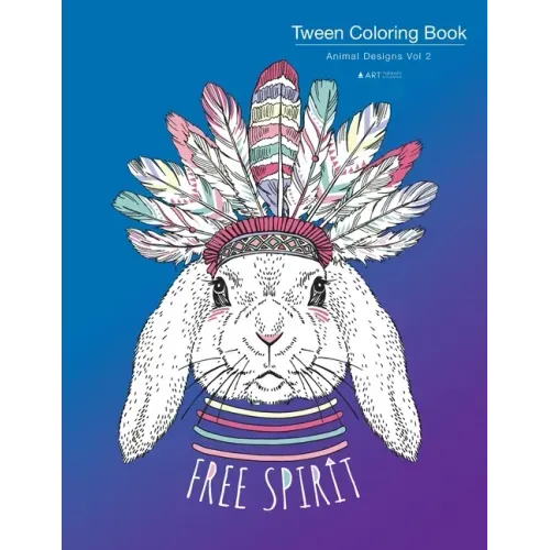 Tween Coloring Book: Animal Designs Vol 2: Colouring Book for Teenagers, Young Adults, Boys, Girls, Ages 9-12, 13-16, Cute Arts & Craft Gif