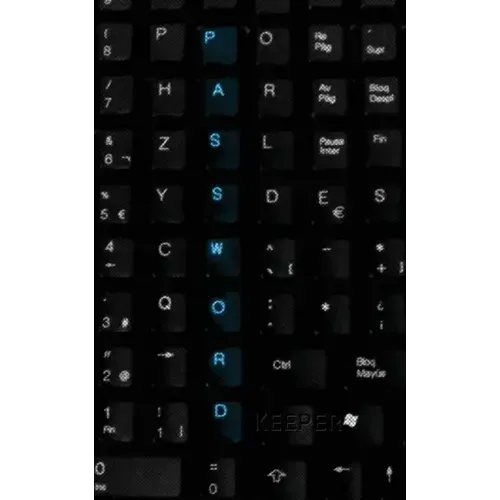 Password Keeper: Password Reminder Book (Keyboard Cover)