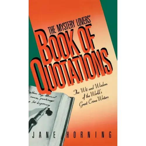 The Mystery Lovers' Book of Quotations