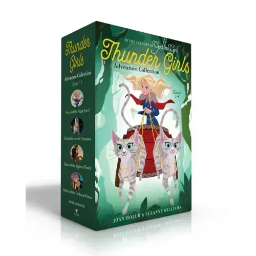 Thunder Girls Adventure Collection Books 1-4 (Boxed Set): Freya and the Magic Jewel; Sif and the Dwarfs' Treasures; Idun and the Apples of Youth; Skad