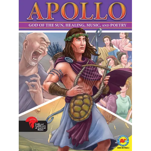 Apollo God of the Sun, Healing, Music, and Poetry