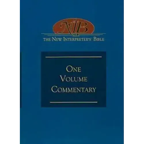 The New Interpreter's(r) Bible One-Volume Commentary