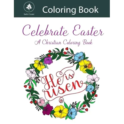 Celebrate Easter: A Christian coloring book