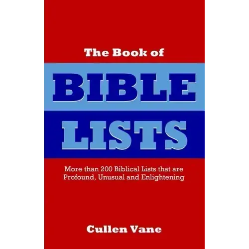 The Book of Bible Lists