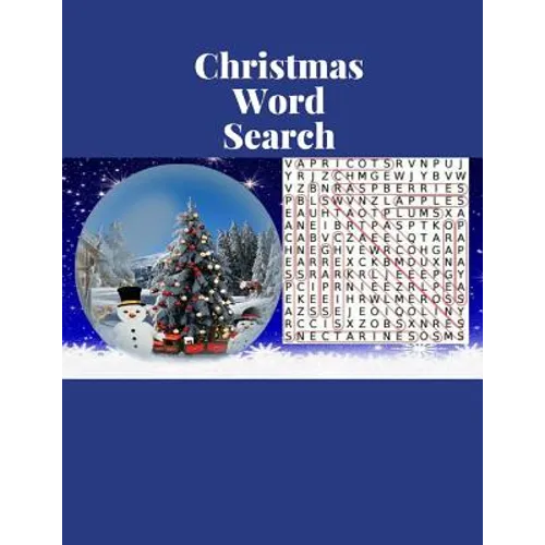 Christmas Word Search Books: Puzzles and Solutions For Adults And Kids