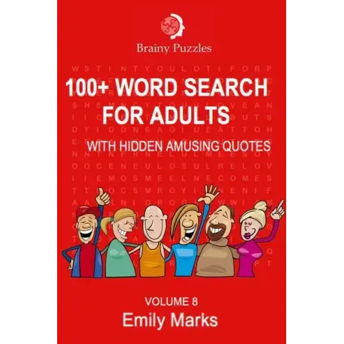100+ Word Search for Adults: With Hidden Amusing Quotes
