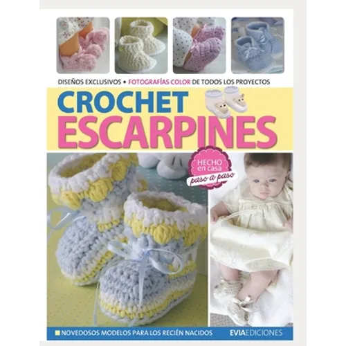 Crochet Escarpines: hecho en casa, paso a paso