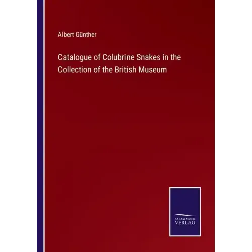 Catalogue of Colubrine Snakes in the Collection of the British Museum