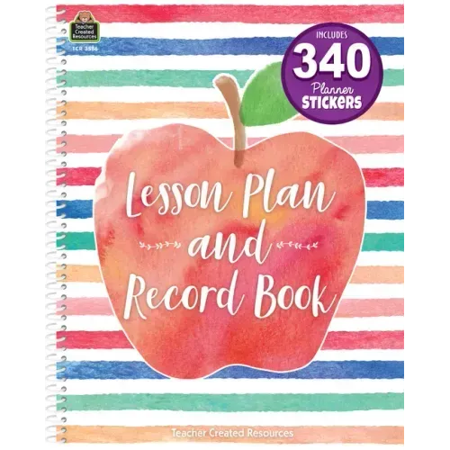Watercolor Lesson Plan and Record Book
