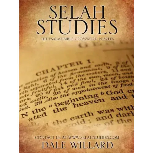 Selah Studies: The Psalms Bible Crossword Puzzles