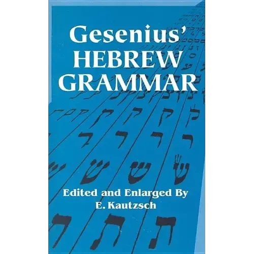 Gesenius' Hebrew Grammar