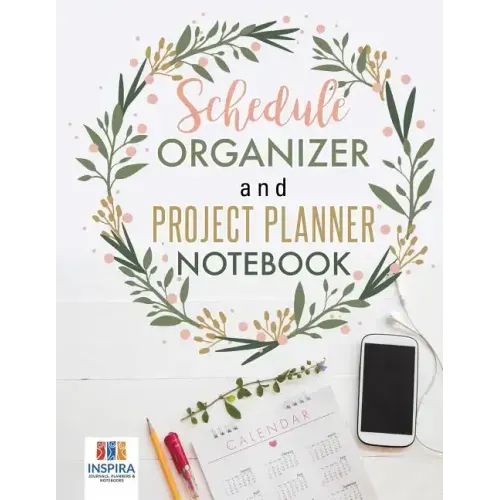 Schedule Organizer and Project Planner Notebook