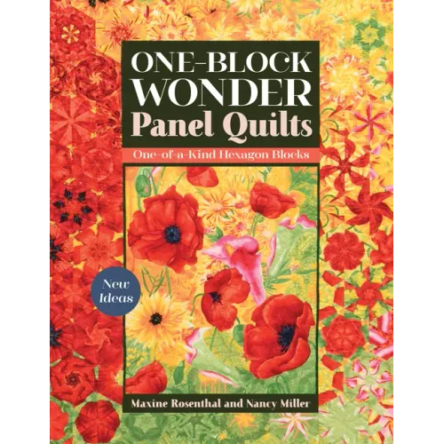 One-Block Wonder Panel Quilts: New Ideas; One-Of-A-Kind Hexagon Blocks