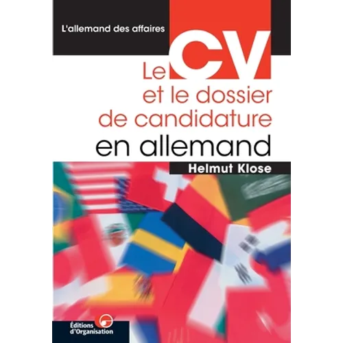 Le CV et le dossier de candidature en allemand
