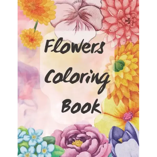 Flower Coloring Book