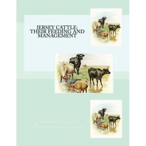 Jersey Cattle: Their Feeding and Management